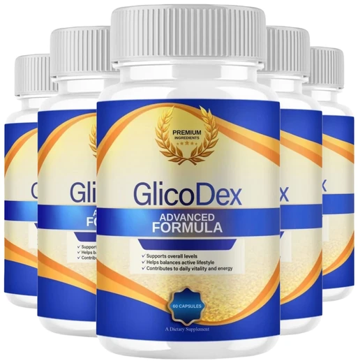 GlicoDex three bottle package